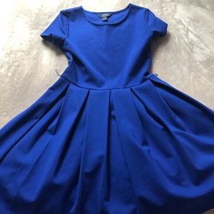 I’m selling a blue Polo dress it is a dark blue
